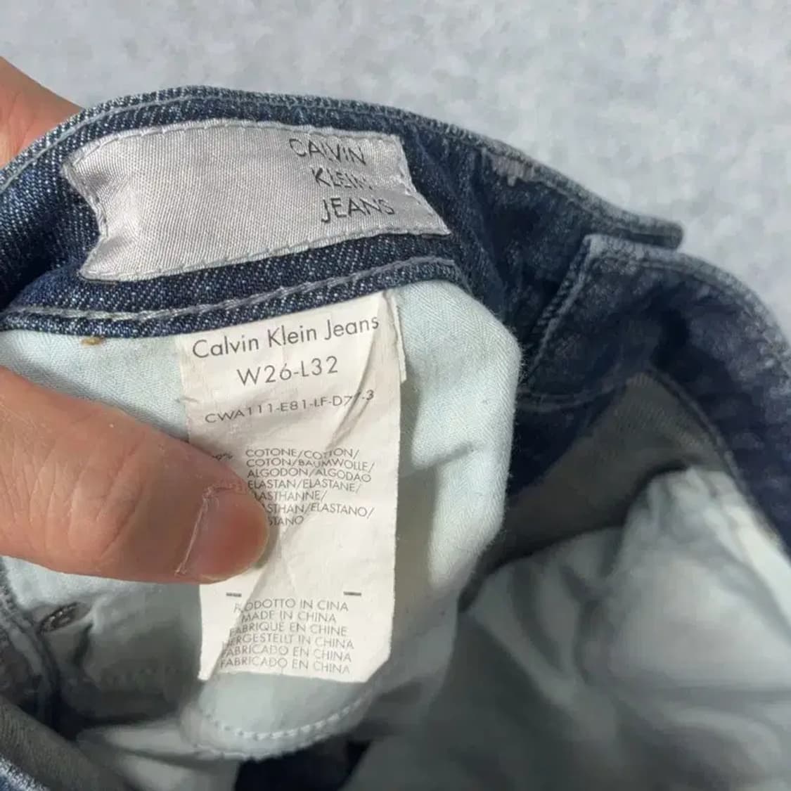 캘빈클라인 여성 데님팬츠 26 상품이미지7