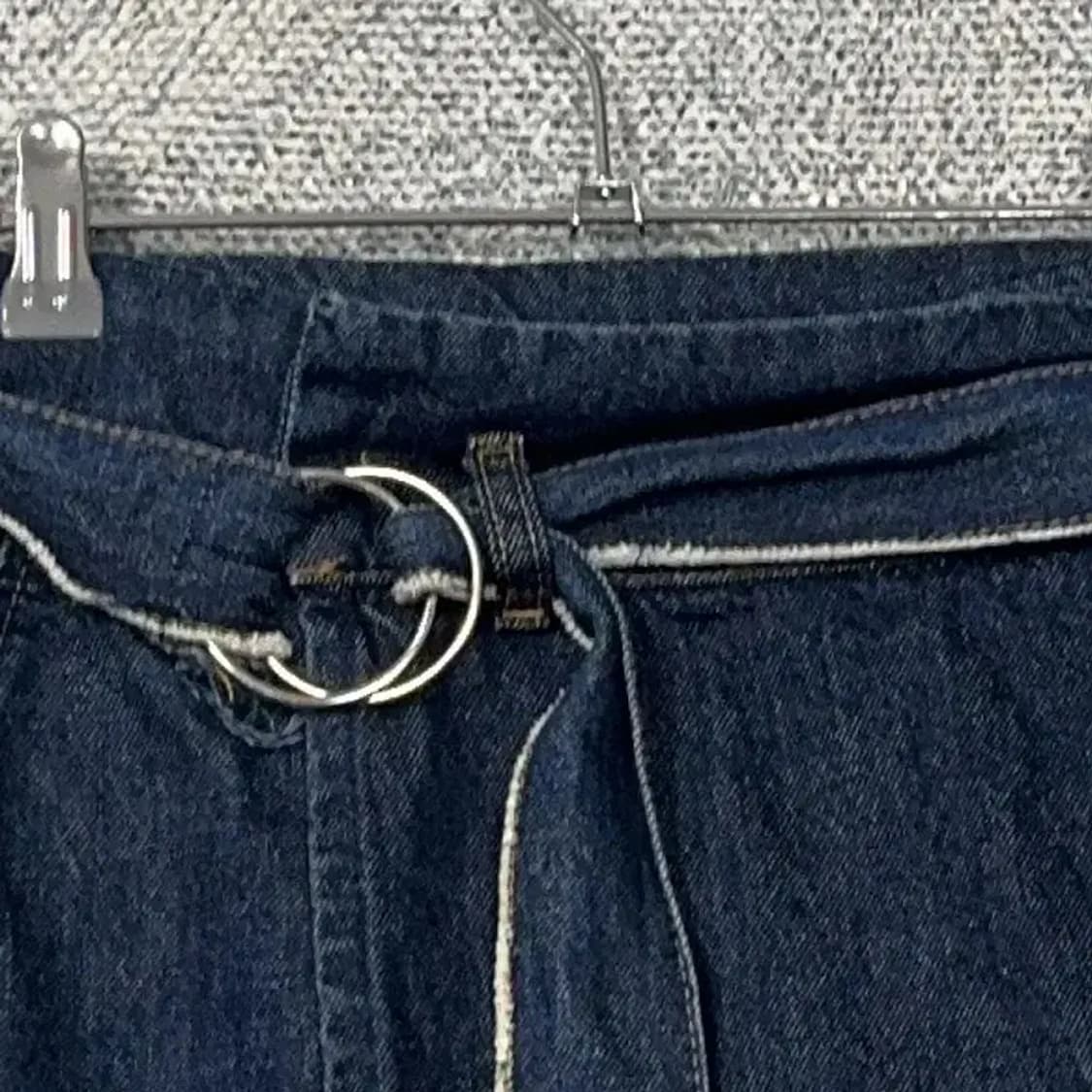 자라 벨티드 빈티지 데님 스커트 M 상품이미지3