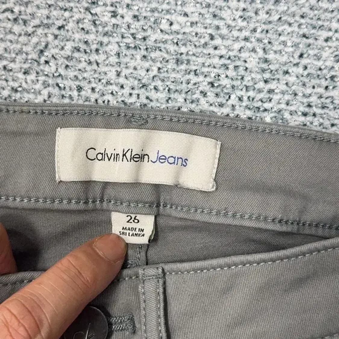 캘빈클라인 여성 코튼 스키니진 26 상품이미지5