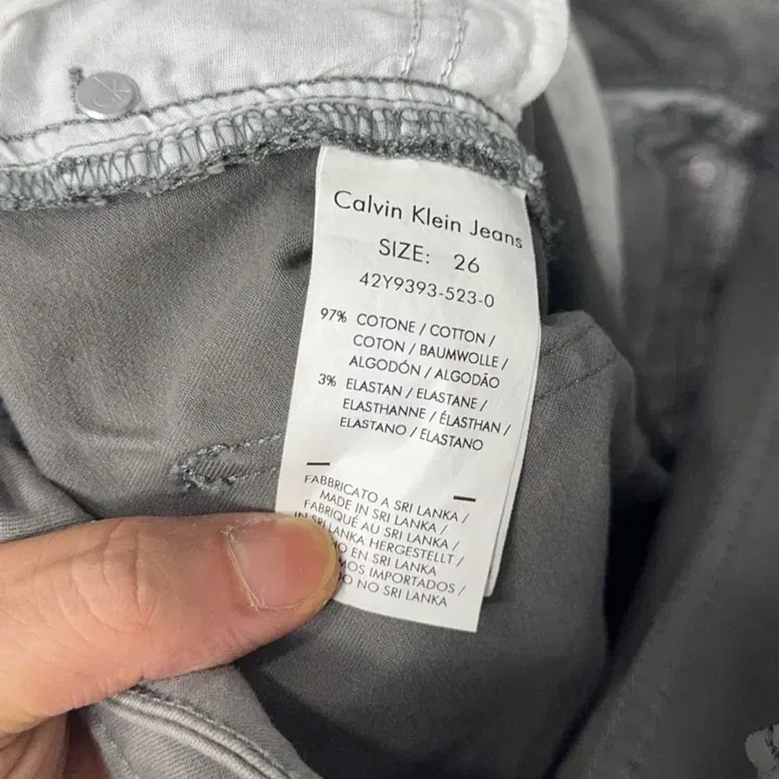 캘빈클라인 여성 코튼 스키니진 26 상품이미지7