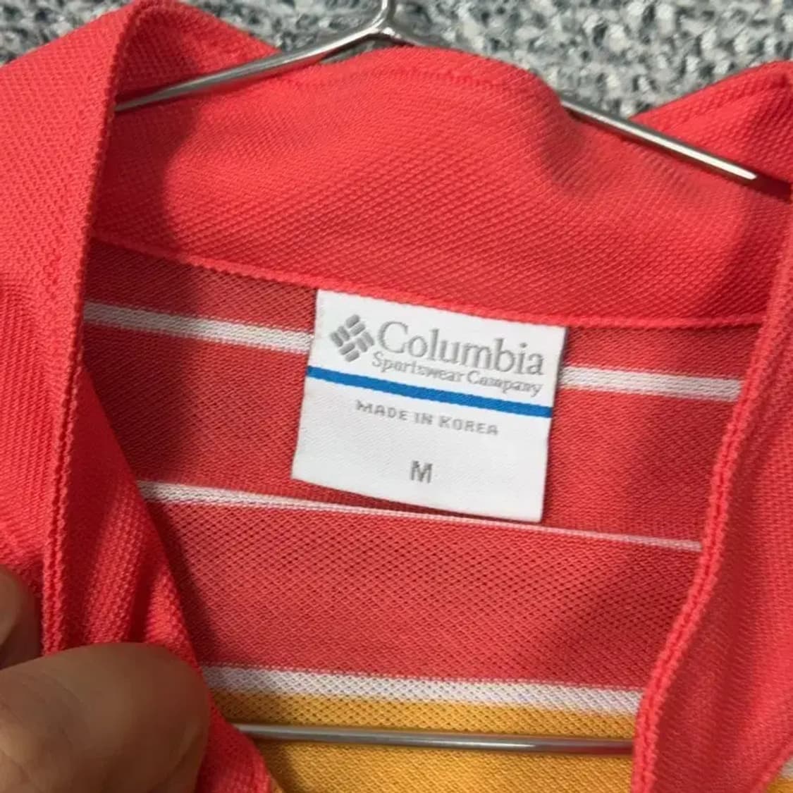 콜롬비아 기능성 스트라이프 긴팔티 M 상품이미지3