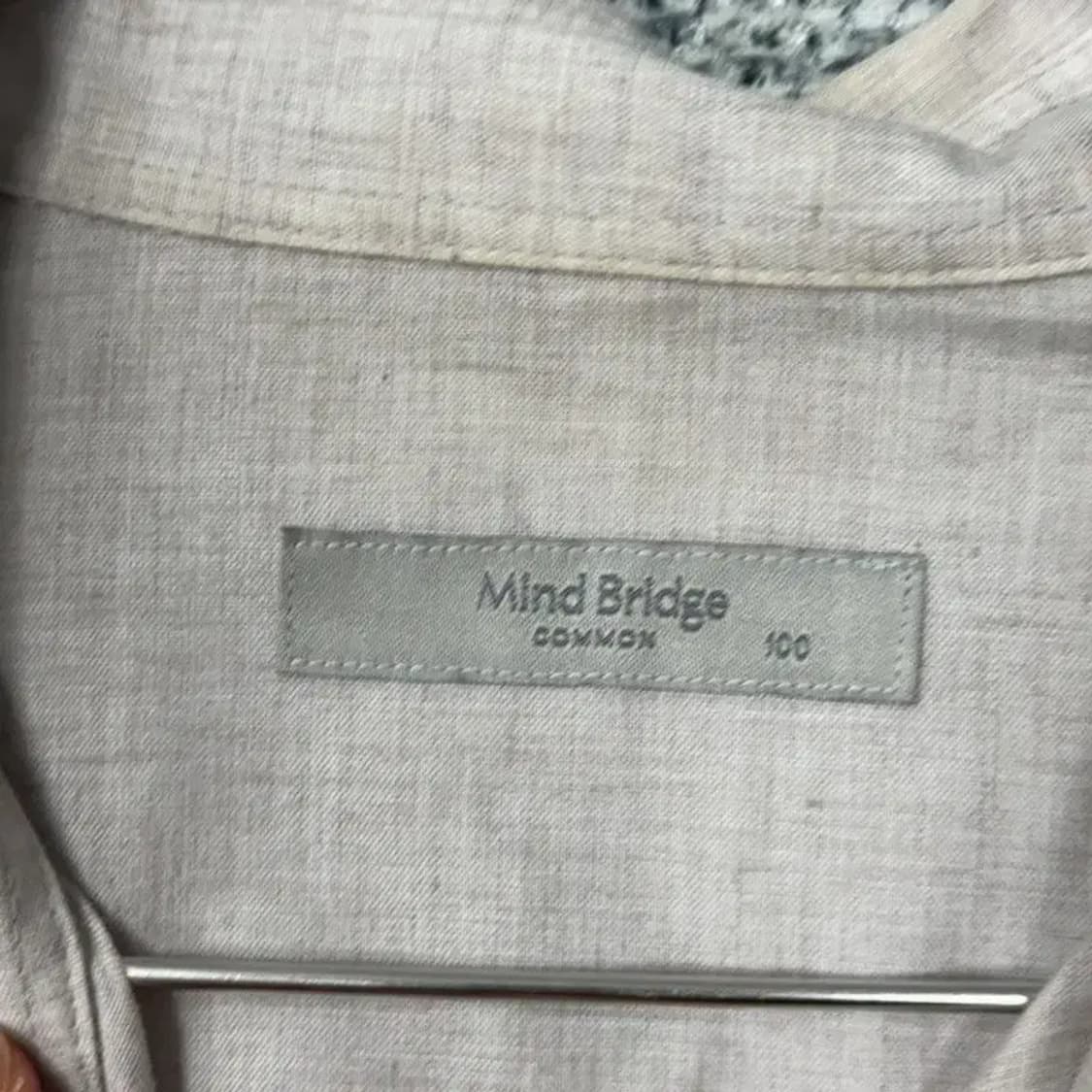 마인드브릿지 캐주얼 린넨 셔츠 100 상품이미지3