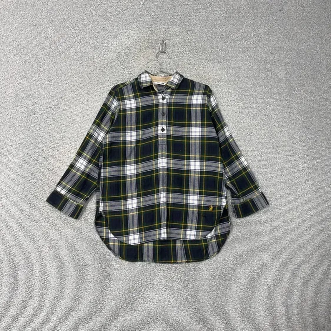 유니클로 JW앤더슨 캐주얼 체크 남방 S 상품이미지1