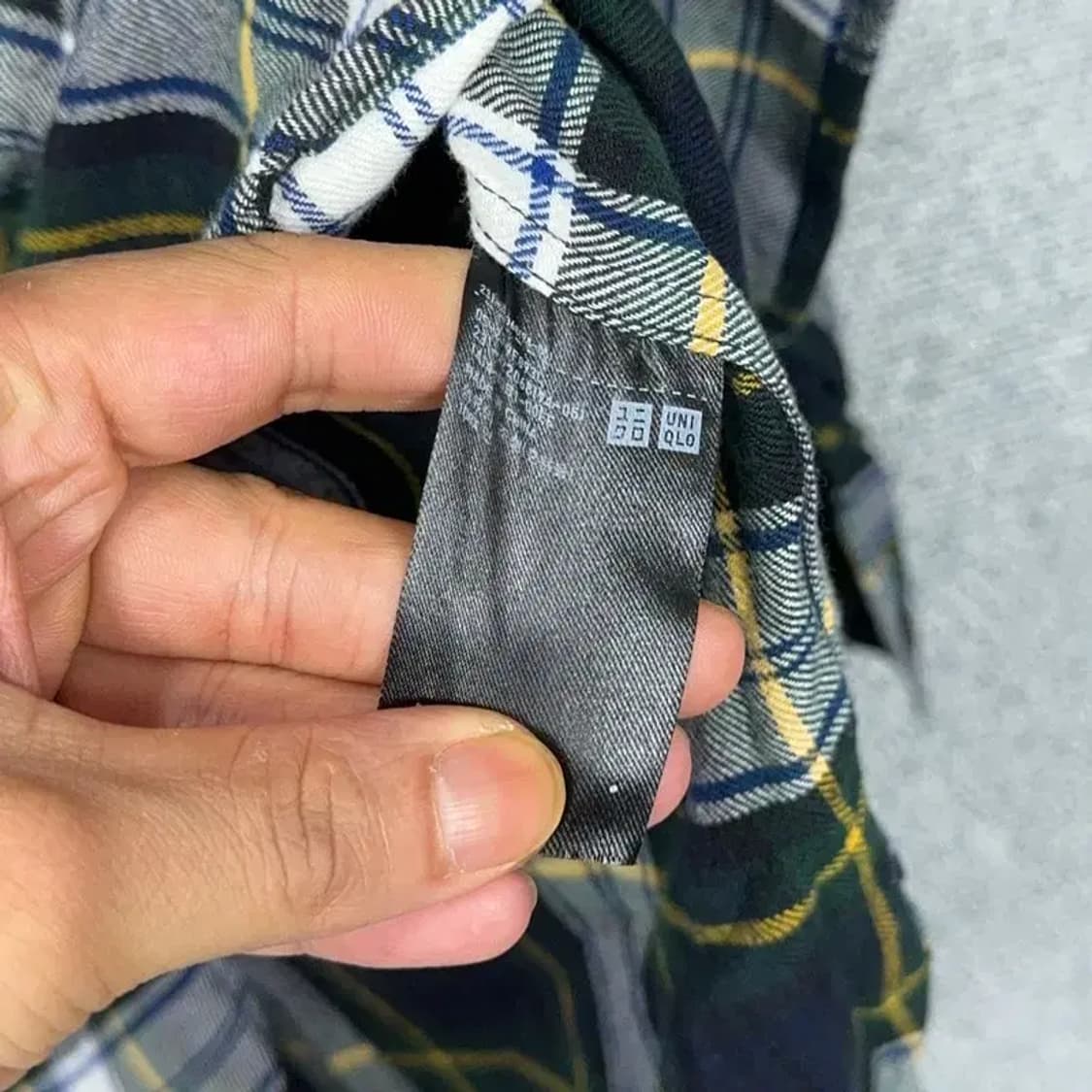 유니클로 JW앤더슨 캐주얼 체크 남방 S 상품이미지4