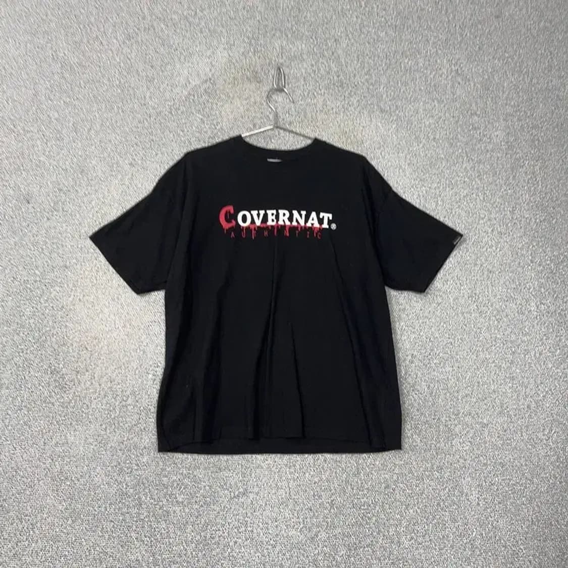 커버낫 스펠로고 코튼 반팔티 S 상품이미지2