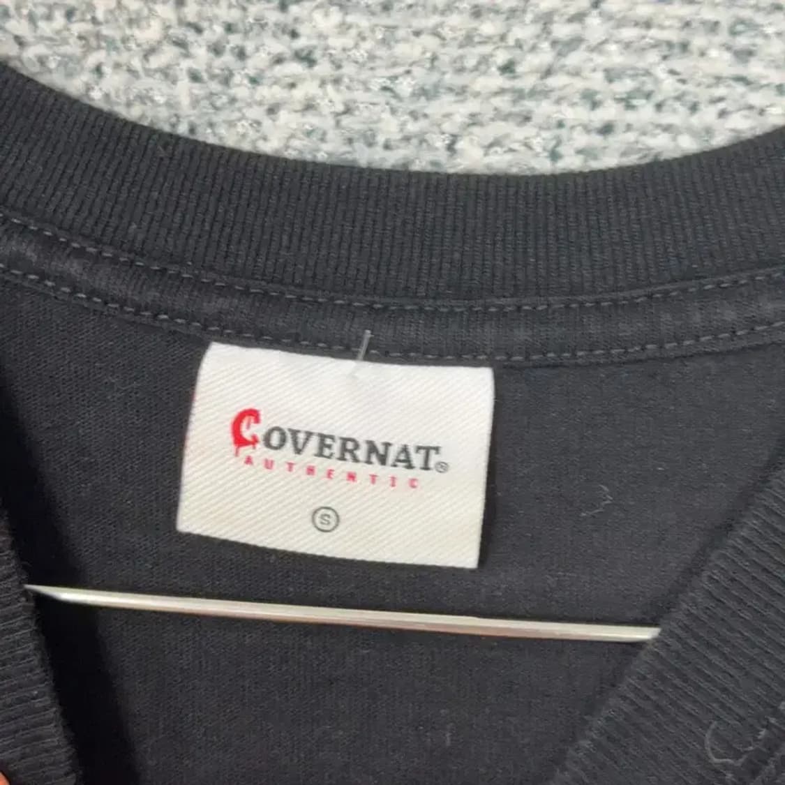 커버낫 스펠로고 코튼 반팔티 S 상품이미지5