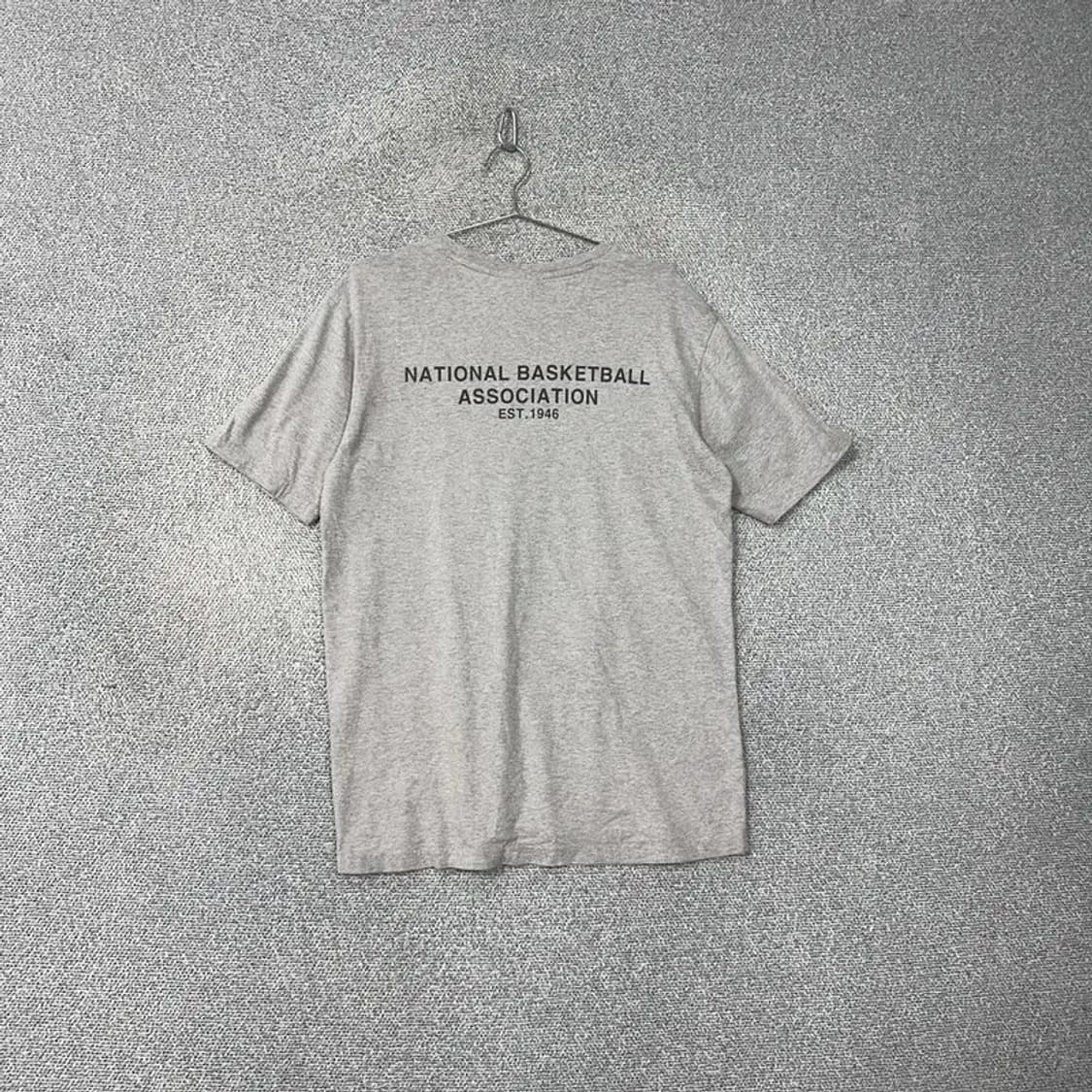 NBA 그린로고 오버핏 반팔티 XL 상품이미지2