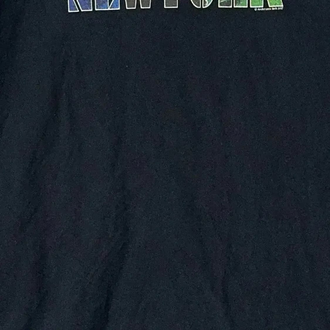 앤더슨벨 뉴욕 빈티지 프린팅 반팔티 M 상품이미지3