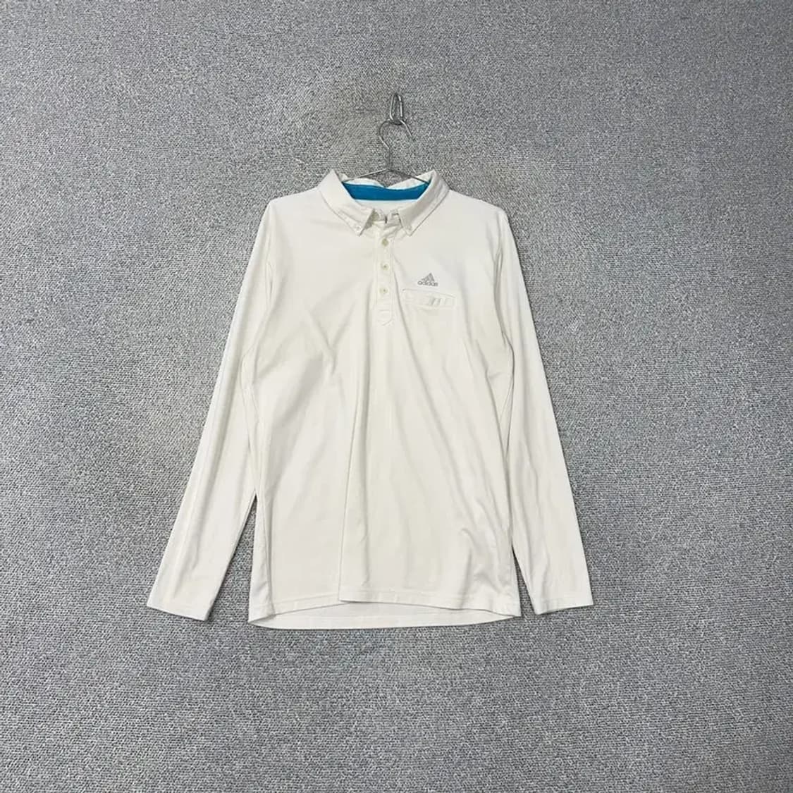 아디다스 골프 화이트 기능성 긴팔티 XL 상품이미지1