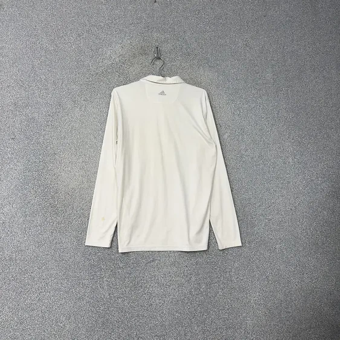 아디다스 골프 화이트 기능성 긴팔티 XL 상품이미지2