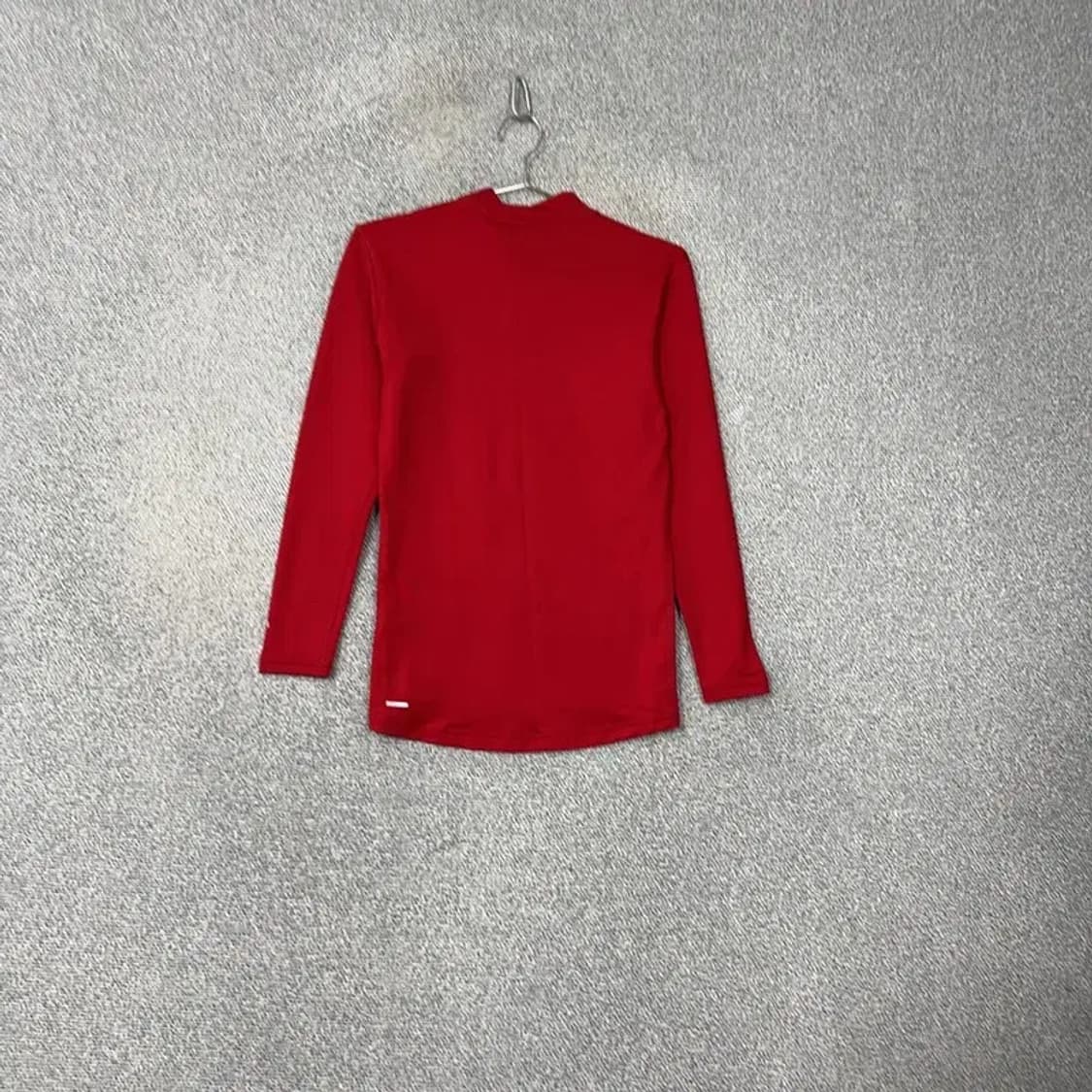 아디다스 로고 레드 기능성 긴팔티 M 상품이미지2