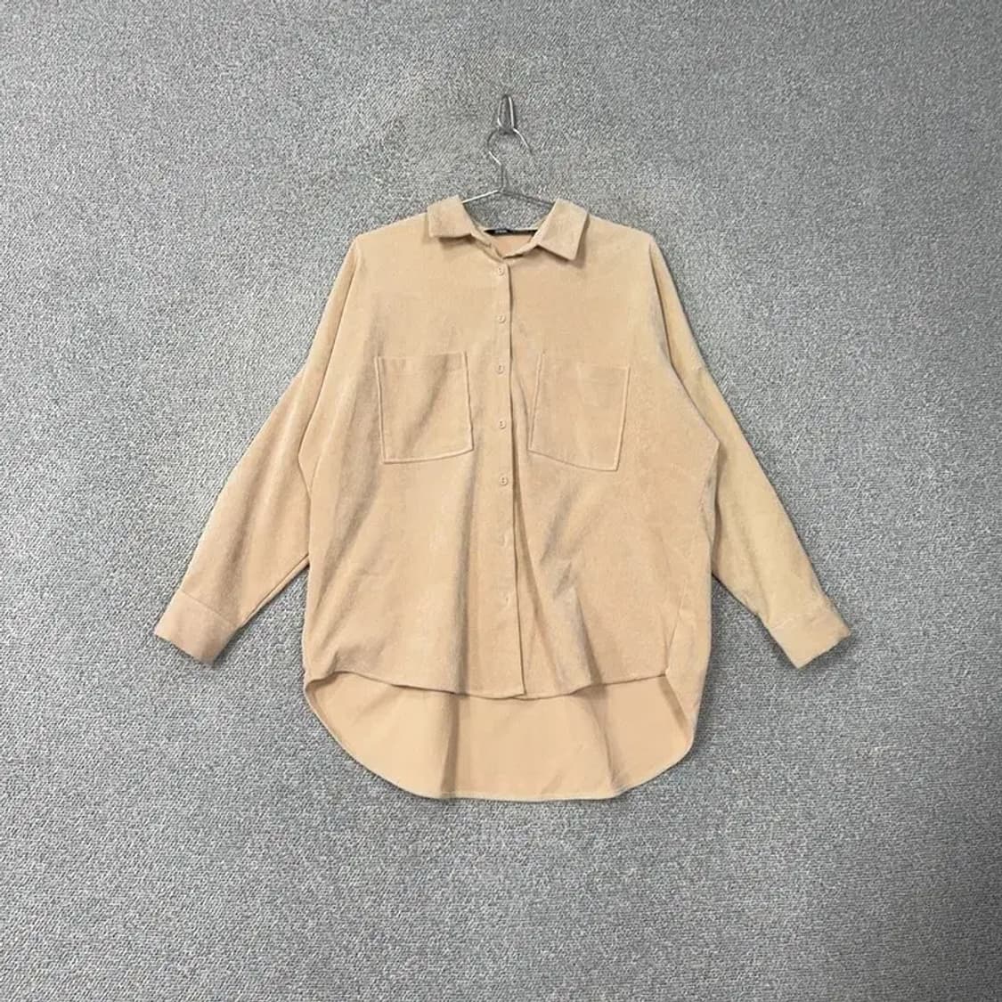 자라 오버핏 투포켓 셔츠 S 상품이미지1