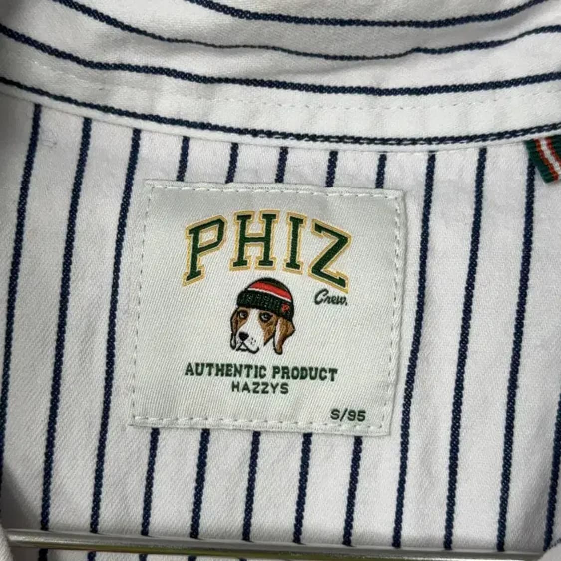 해지스 피즈 로고 코튼 셔츠 95 상품이미지3