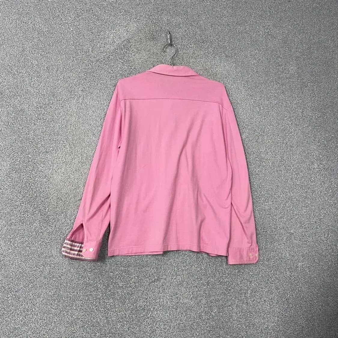 해지스 연핑크 로고 셔츠 95 상품이미지2