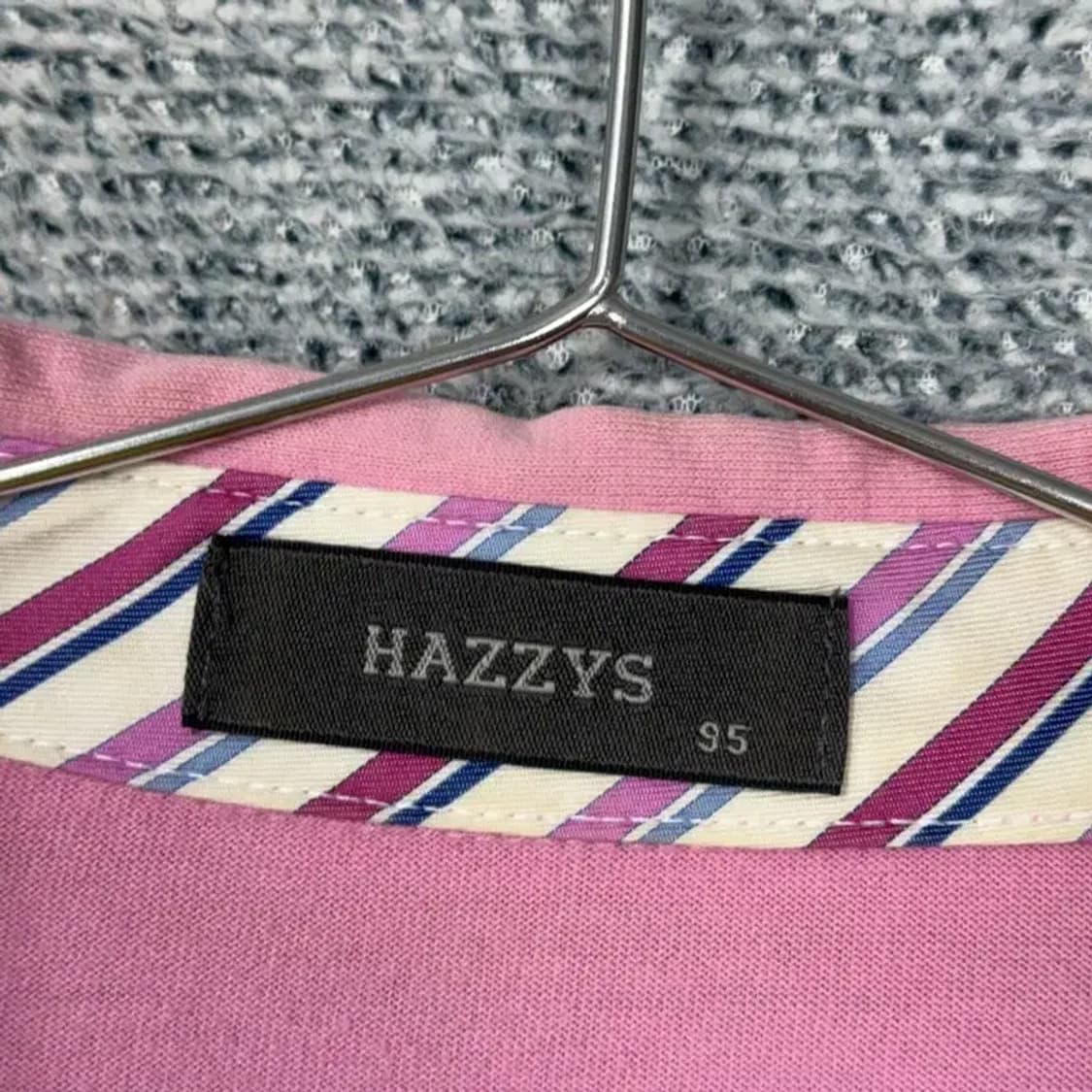 해지스 연핑크 로고 셔츠 95 상품이미지3