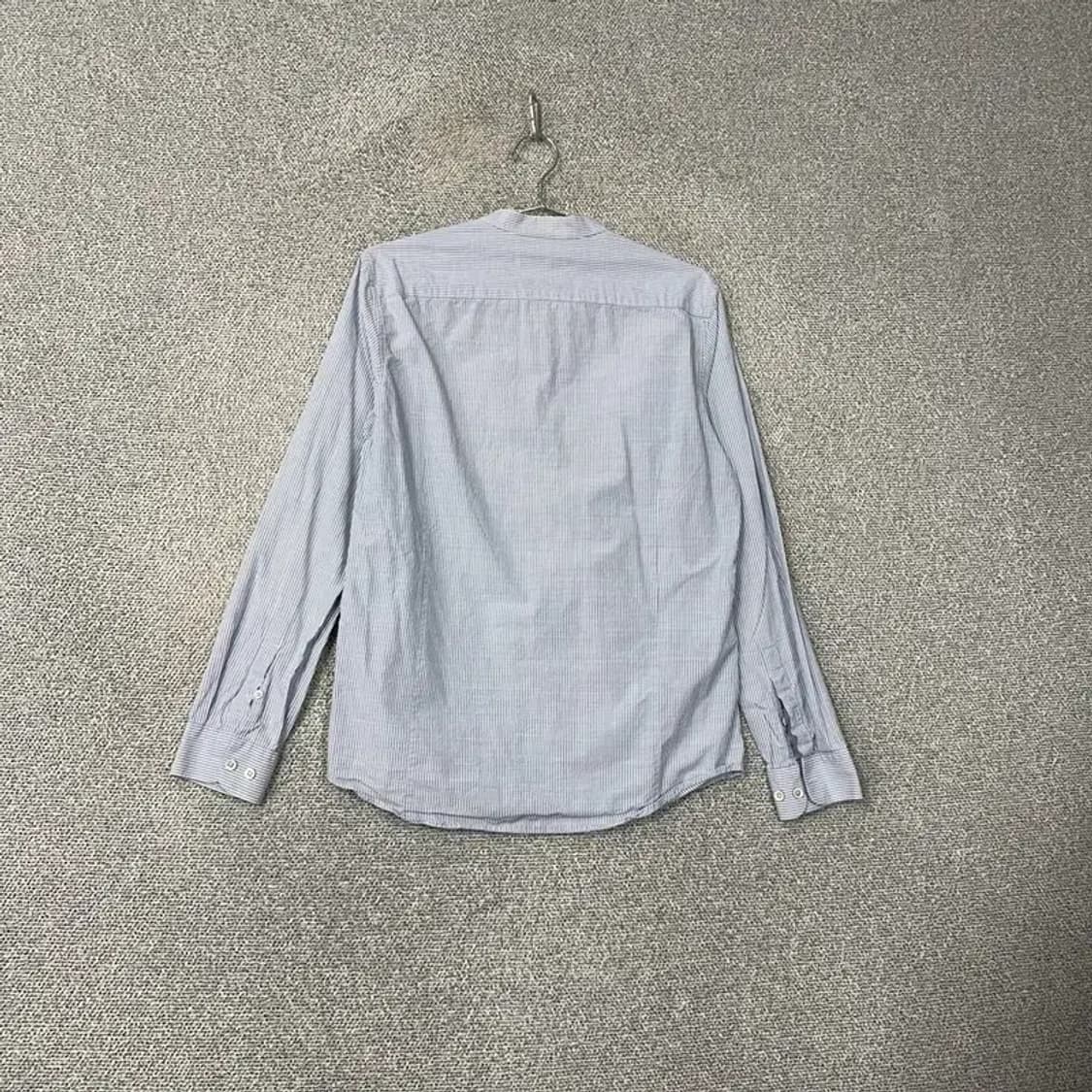 마인드브릿지 차이나넥 스트라이프 셔츠 100 상품이미지2