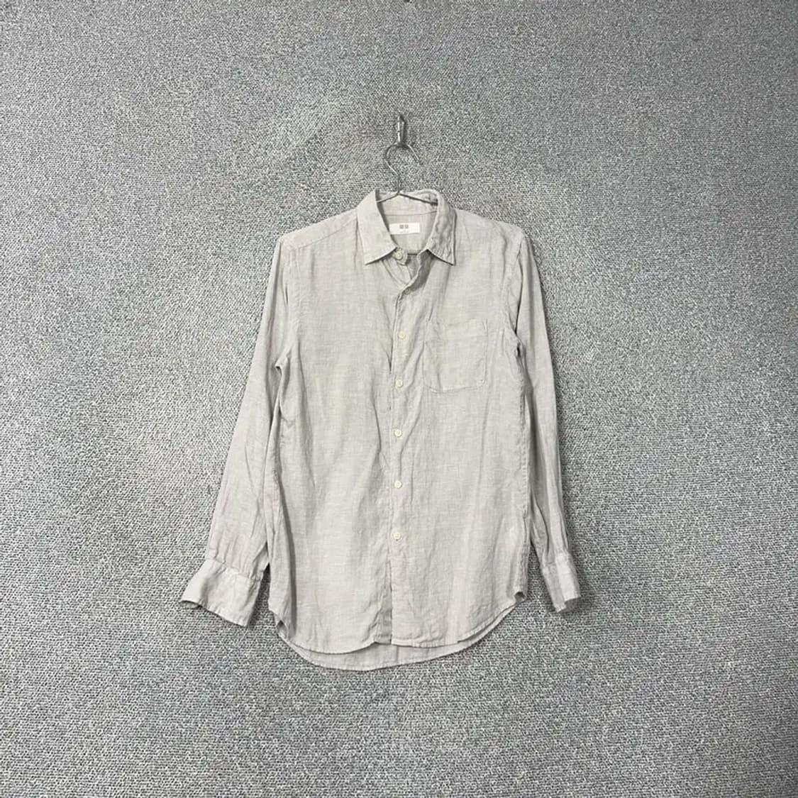 유니클로 캐주얼 린넨 셔츠 S 상품이미지1