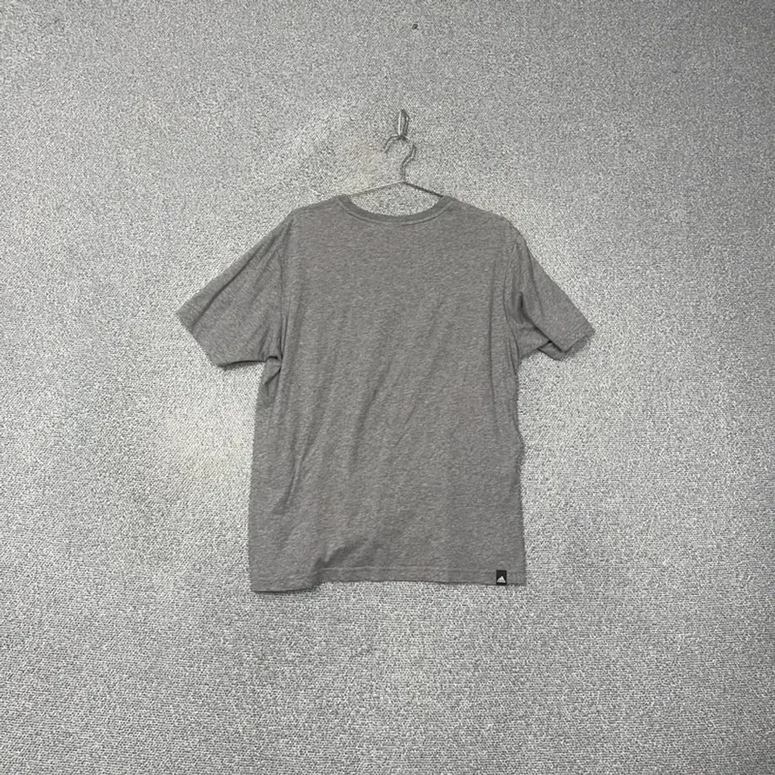 아디다스 센터 빅로고 그레이 반팔티 105 상품이미지2