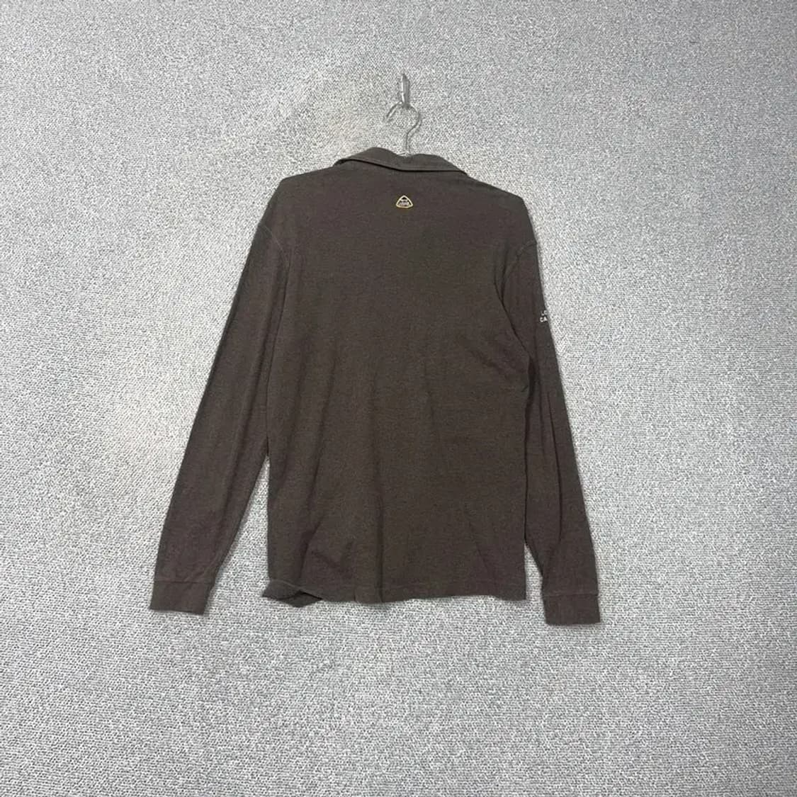 루이까스텔 골프 기능성 브라운 긴팔 카라티 95 상품이미지2