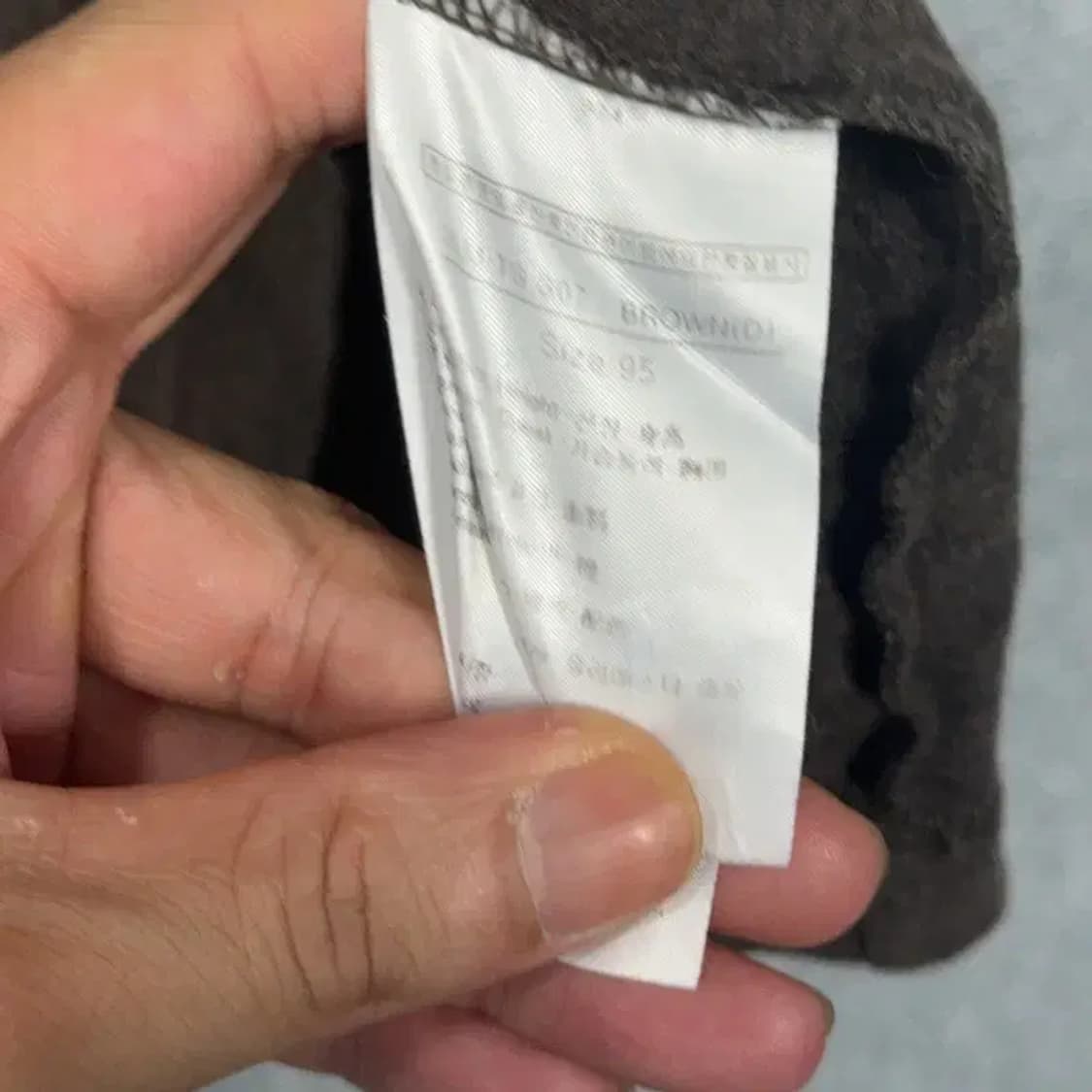 루이까스텔 골프 기능성 브라운 긴팔 카라티 95 상품이미지4