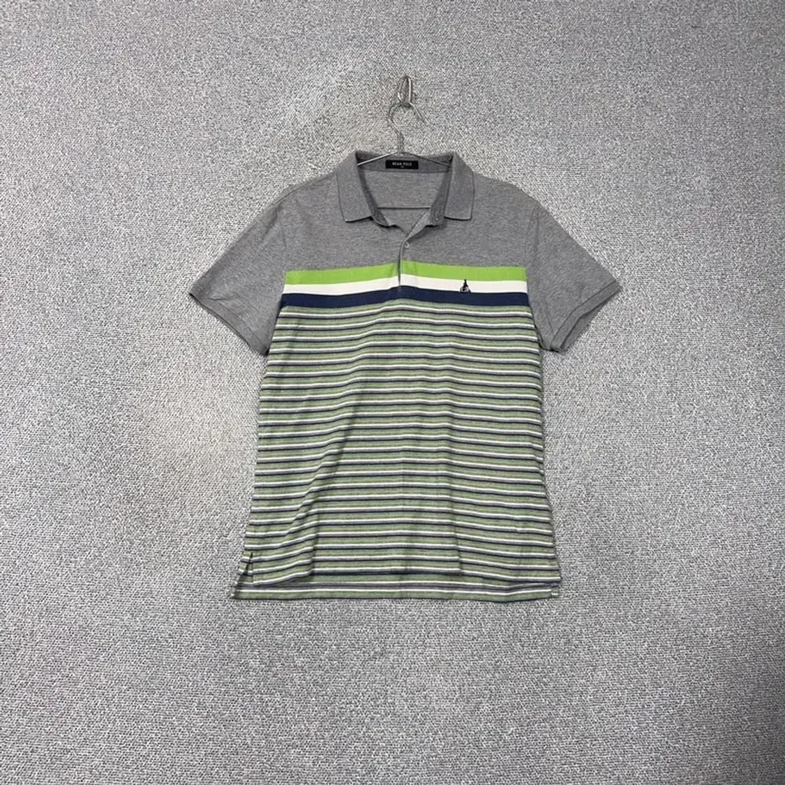 빈폴 스트라이프 반팔 카라티 110 상품이미지1