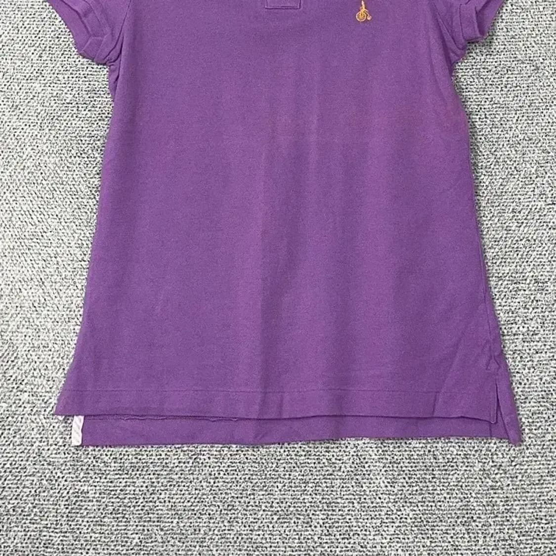 빈폴 퍼플 여성 반팔 카라티 85 상품이미지4