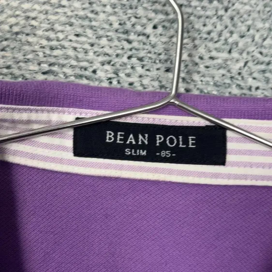 빈폴 퍼플 여성 반팔 카라티 85 상품이미지5