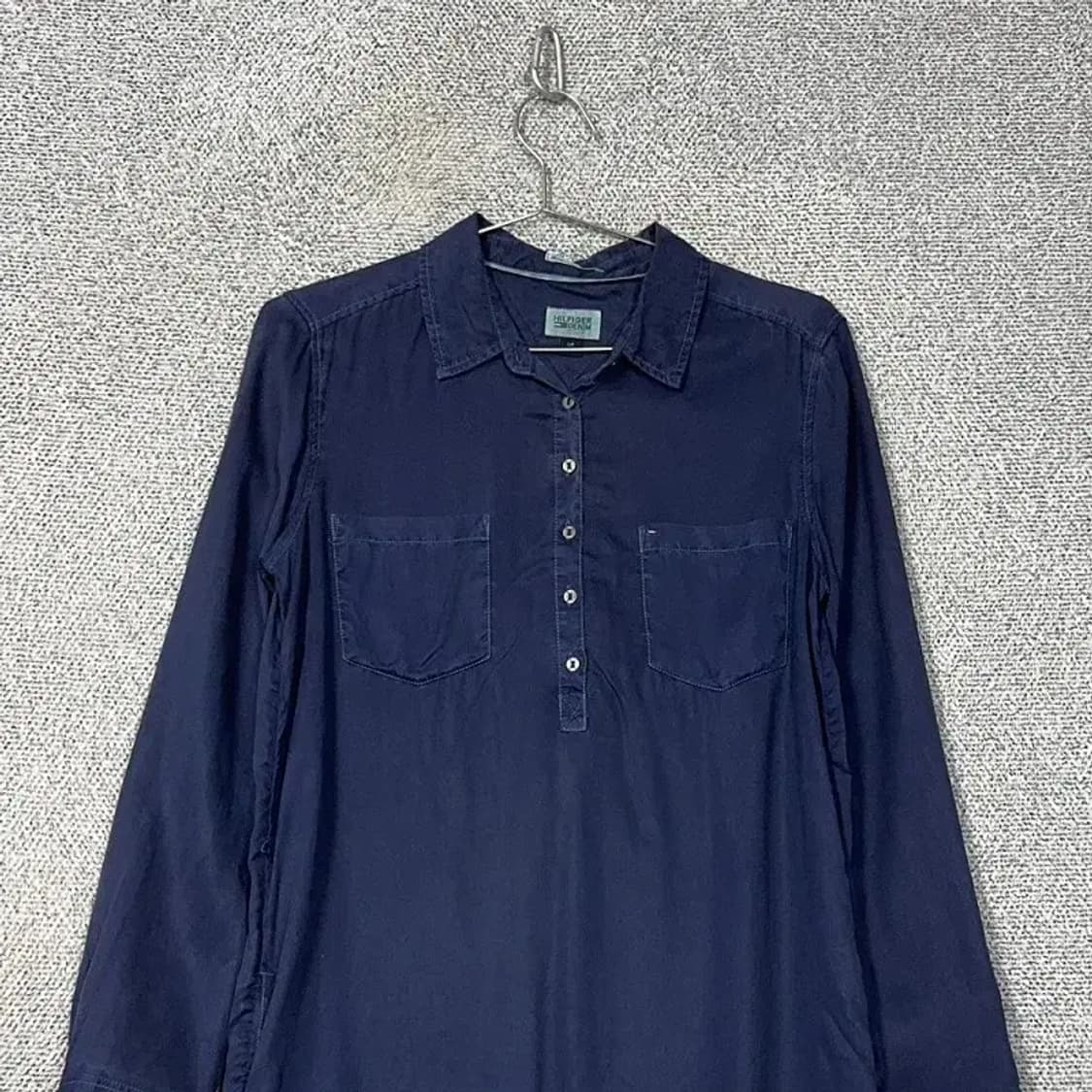 타미힐피거 캐주얼 셔츠 카라 원피스 S 상품이미지3