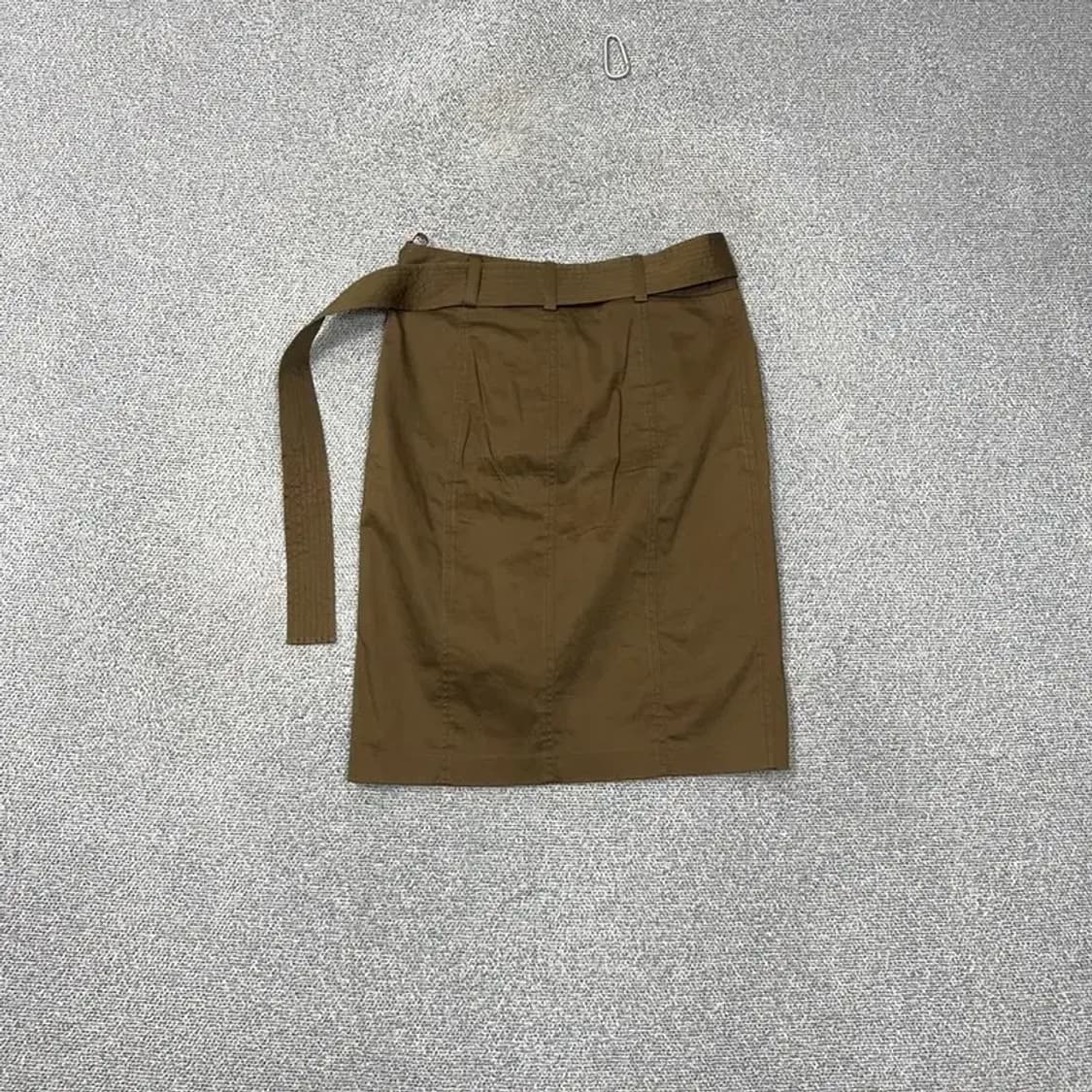 DKNY 브라운 벨티드 스커트 4 상품이미지1