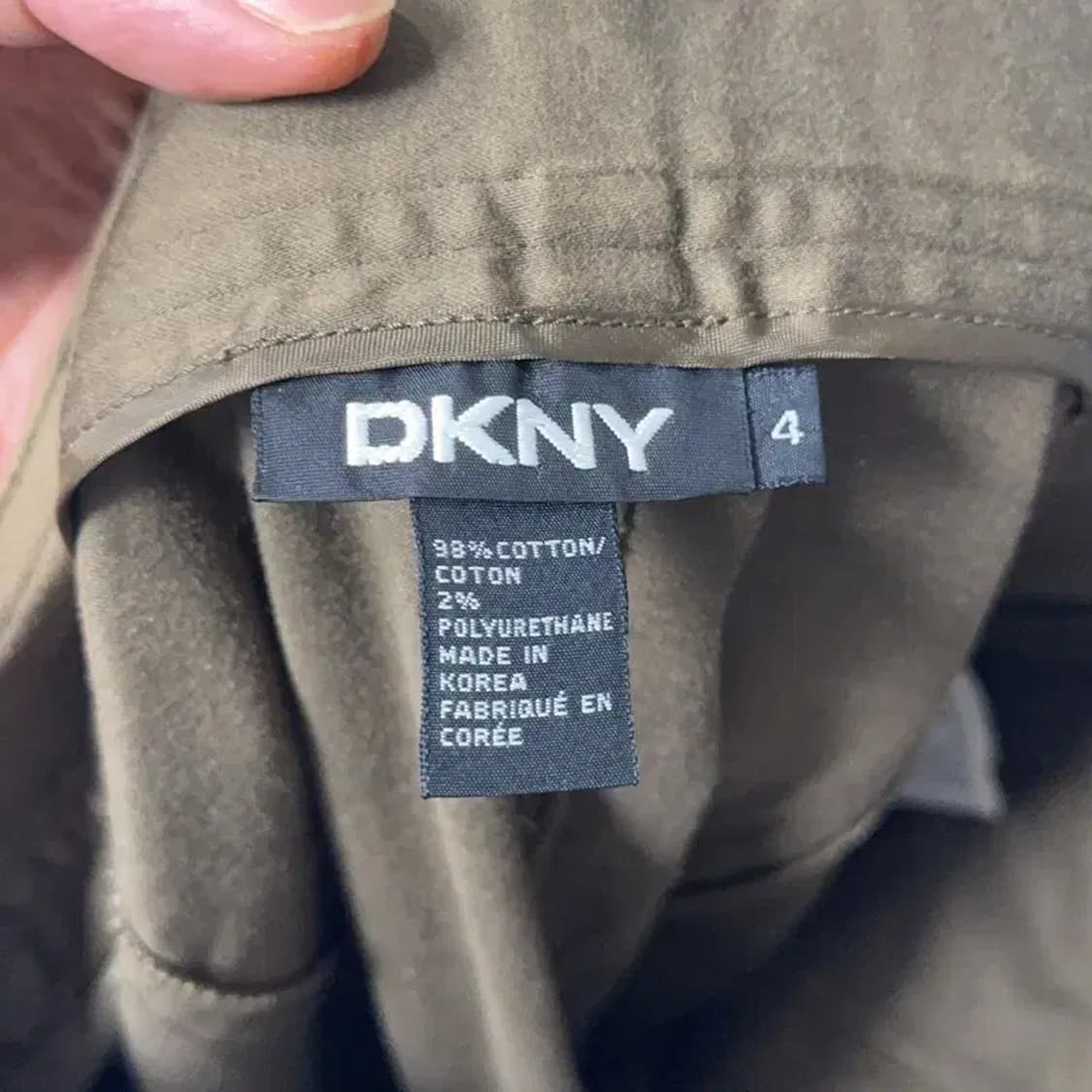 DKNY 브라운 벨티드 스커트 4 상품이미지3