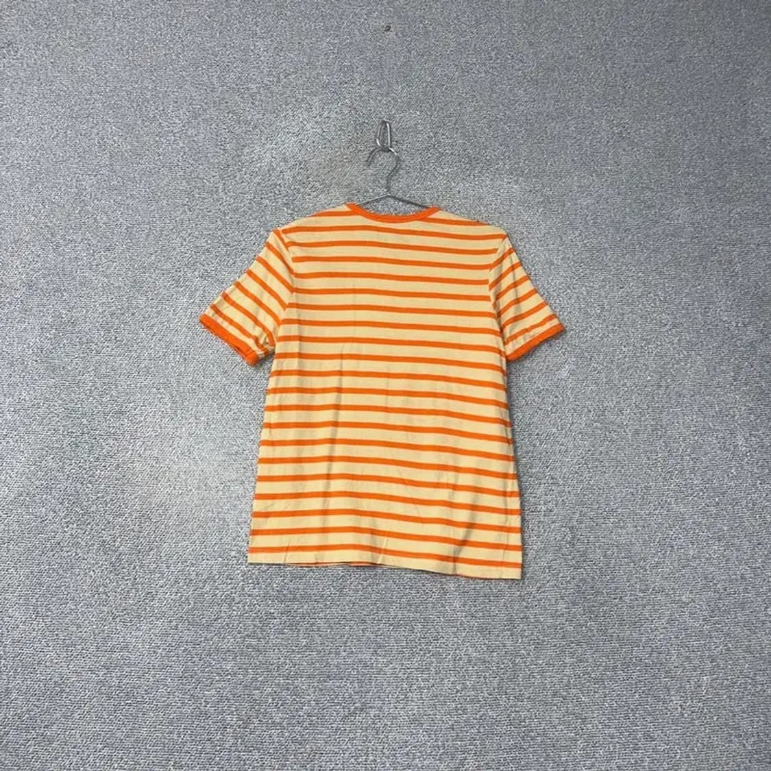 자라 오렌지 스트라이프 링거티 반팔티 S 상품이미지2