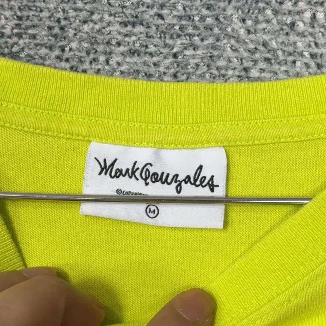 마크곤잘레스 형광 반팔티 M 상품이미지3