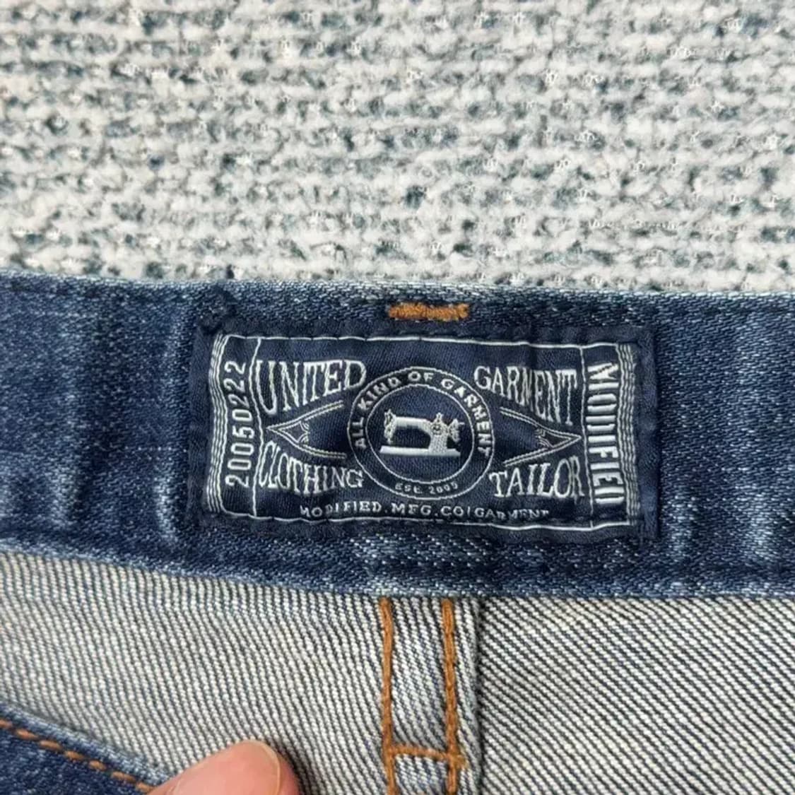 모디파이드 캐주얼 데님팬츠 L 상품이미지6