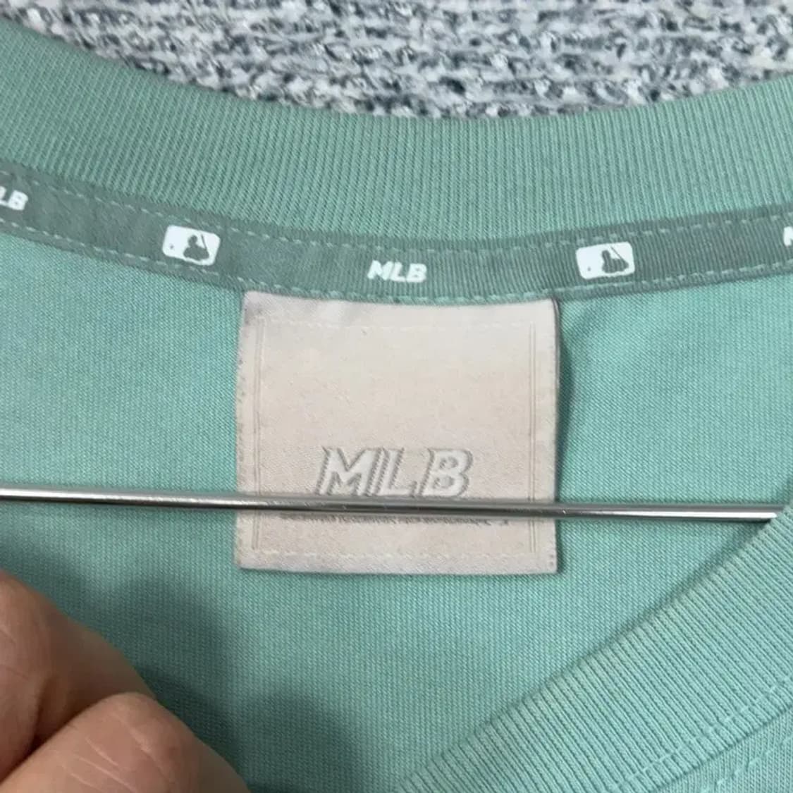MLB LA다저스 오버핏 민트 반팔티 105 상품이미지5