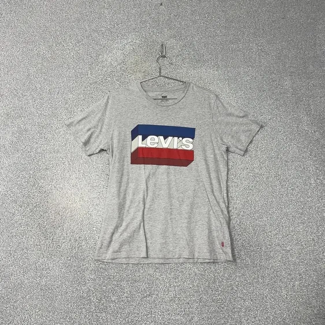 리바이스 입체 프린팅 반팔티 M 상품이미지1