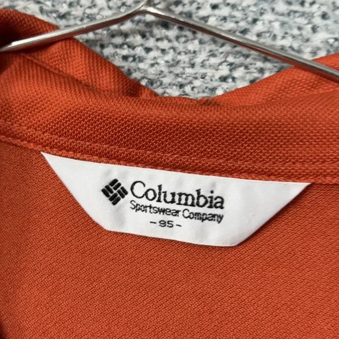 콜롬비아 기능성 오렌지 반팔 카라티 95 상품이미지3