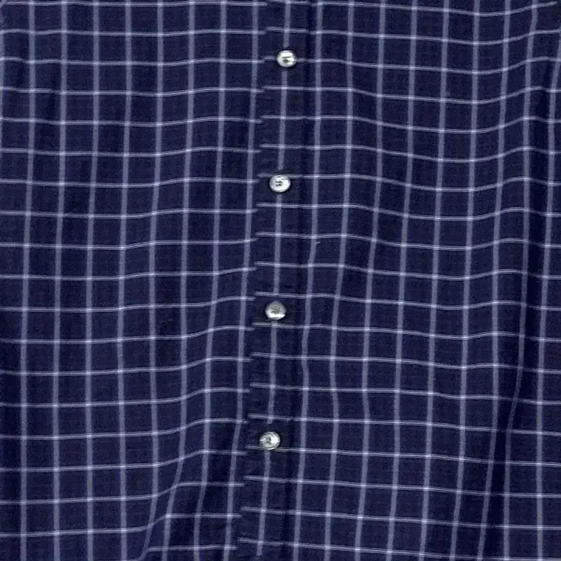 DKNY 네이비 체크셔츠 S 상품이미지4