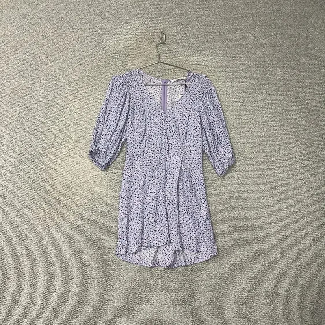 [새상품]자라 플라워 비스코스 브이넥 원피스 XS 상품이미지1