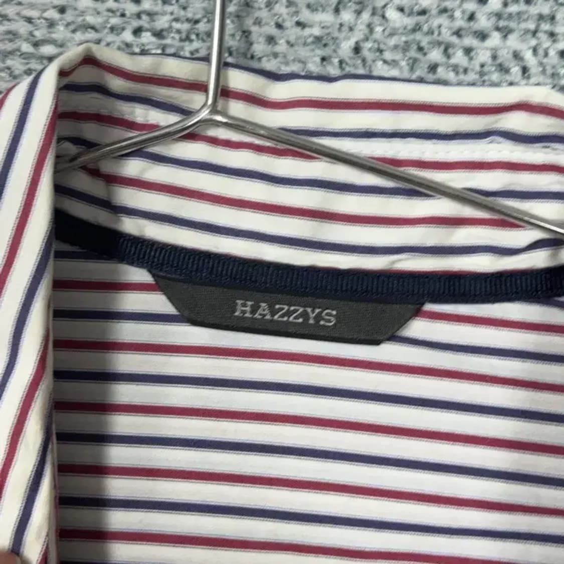 해지스 스트라이프 로고 셔츠 95 상품이미지3