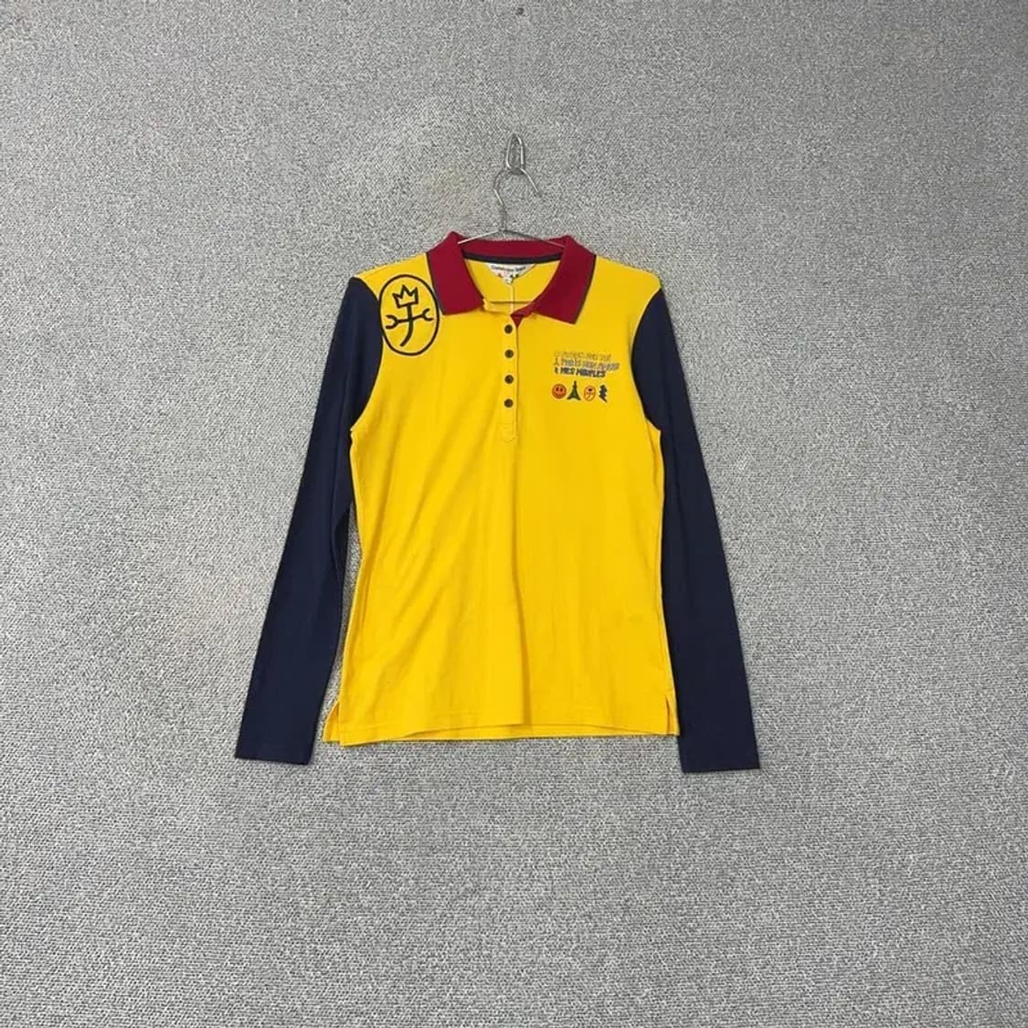 [새상품]까스텔바작 골프 기능성 긴팔 카라티 95 상품이미지1