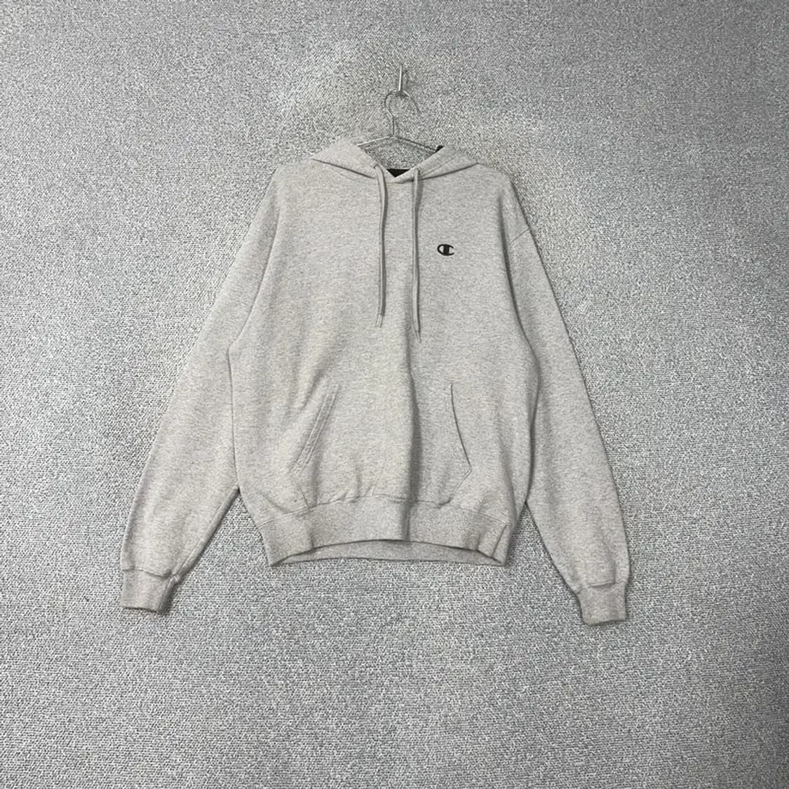 챔피온 로고 캐주얼 오버핏 후드티 XL 상품이미지1