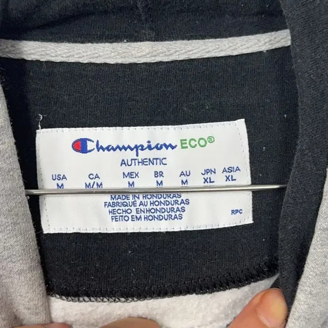 챔피온 로고 캐주얼 오버핏 후드티 XL 상품이미지3