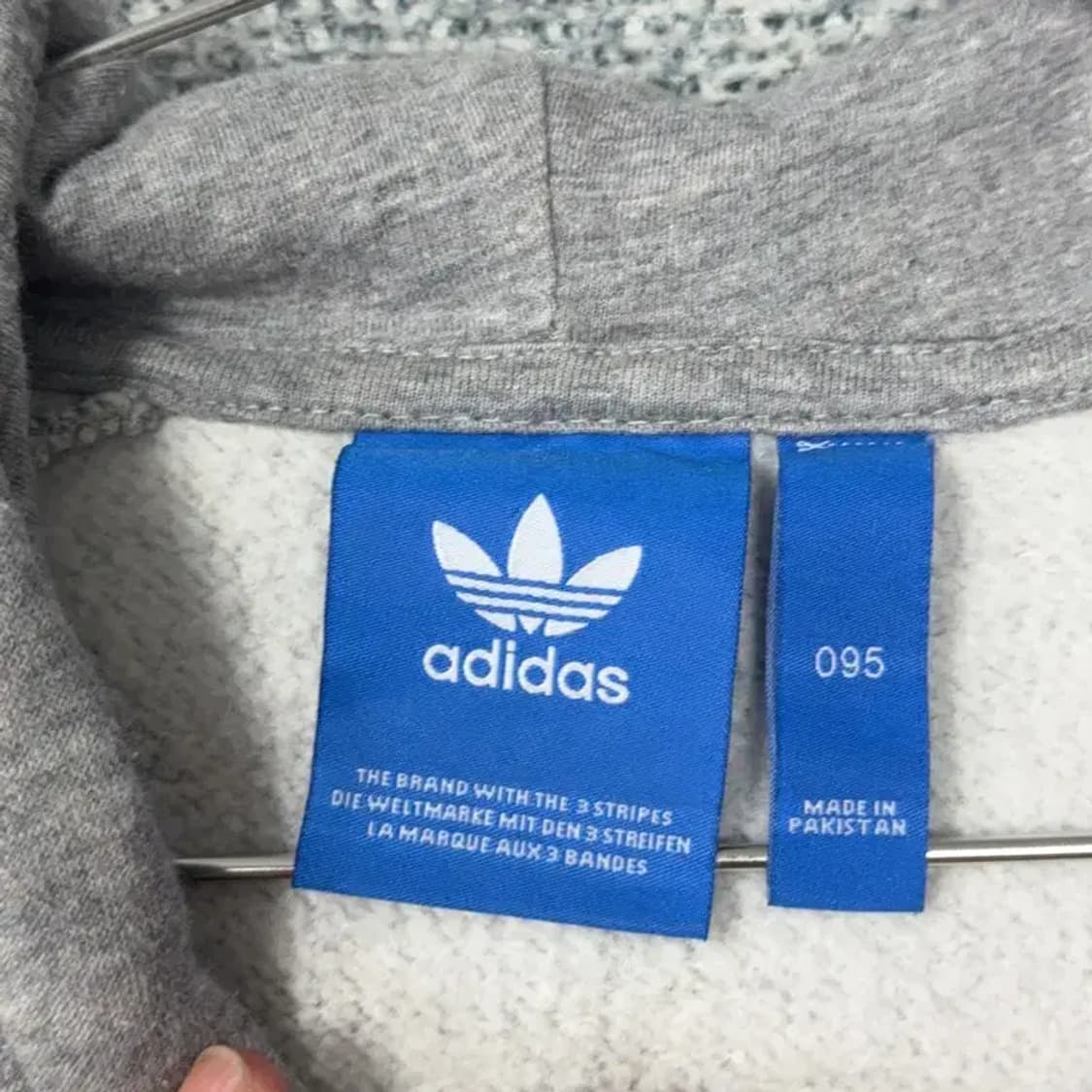 아디다스 빅로고 그레이 맨투맨 95 상품이미지3