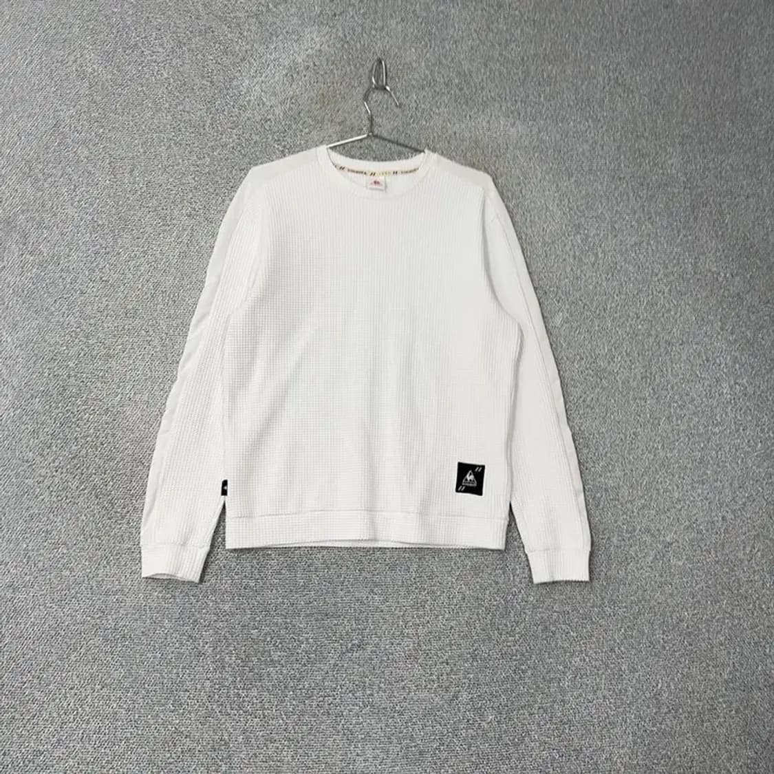 르꼬끄 스포츠 화이트 와플 맨투맨 L 상품이미지1