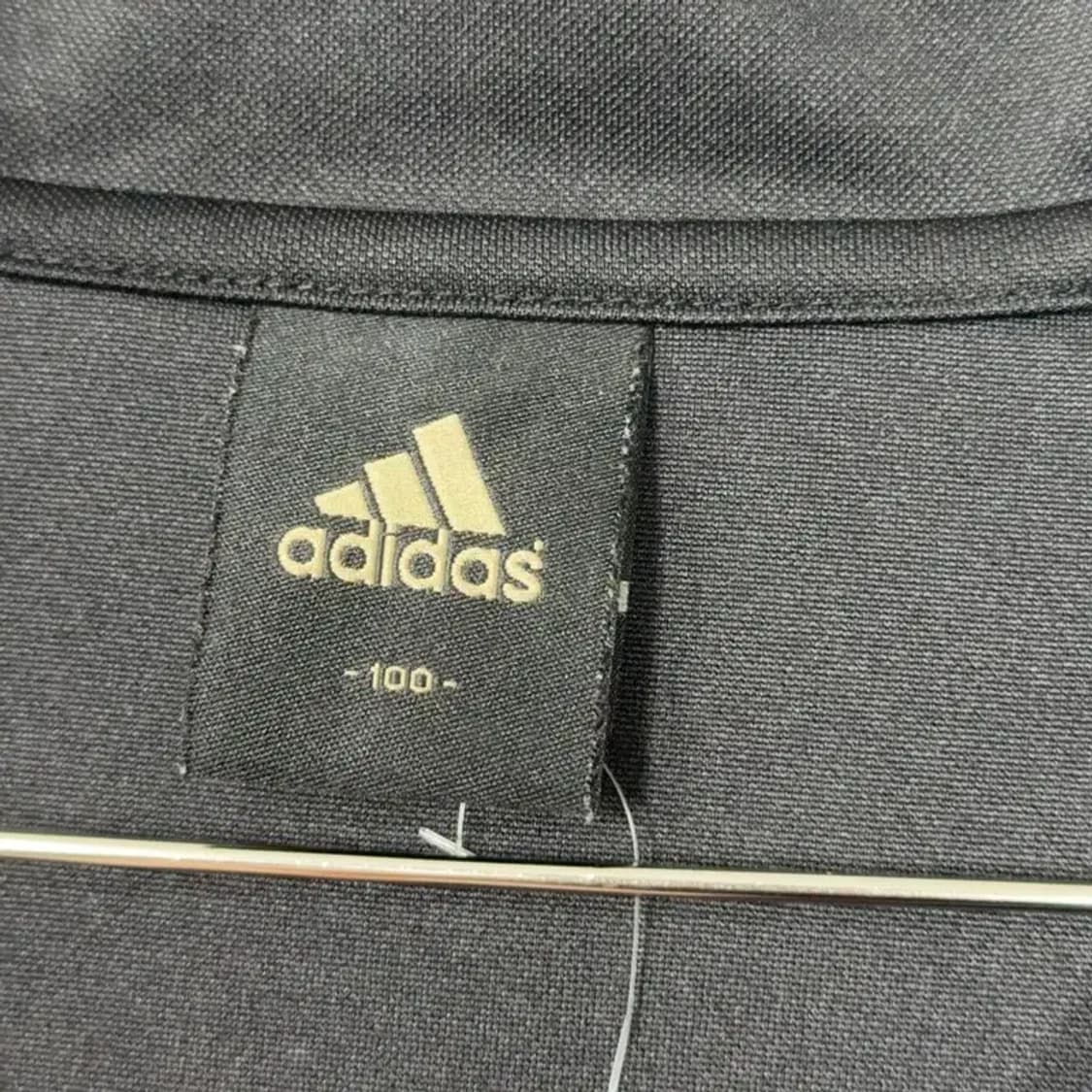 아디다스 그레이 로고 삼선 트랙탑 져지 100 상품이미지3