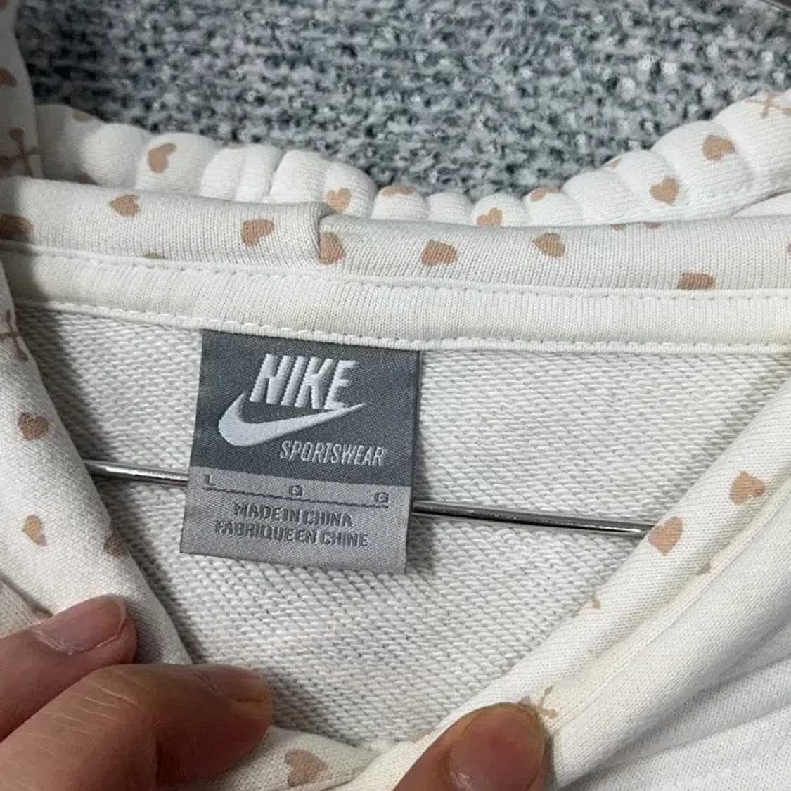 나이키 LOVE 로고 후드티 100 상품이미지3