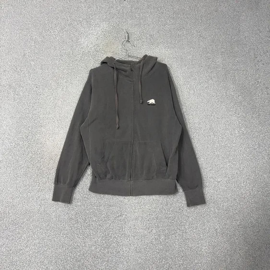 지프 스트릿 피그먼트 그레이 후드집업 95 상품이미지1