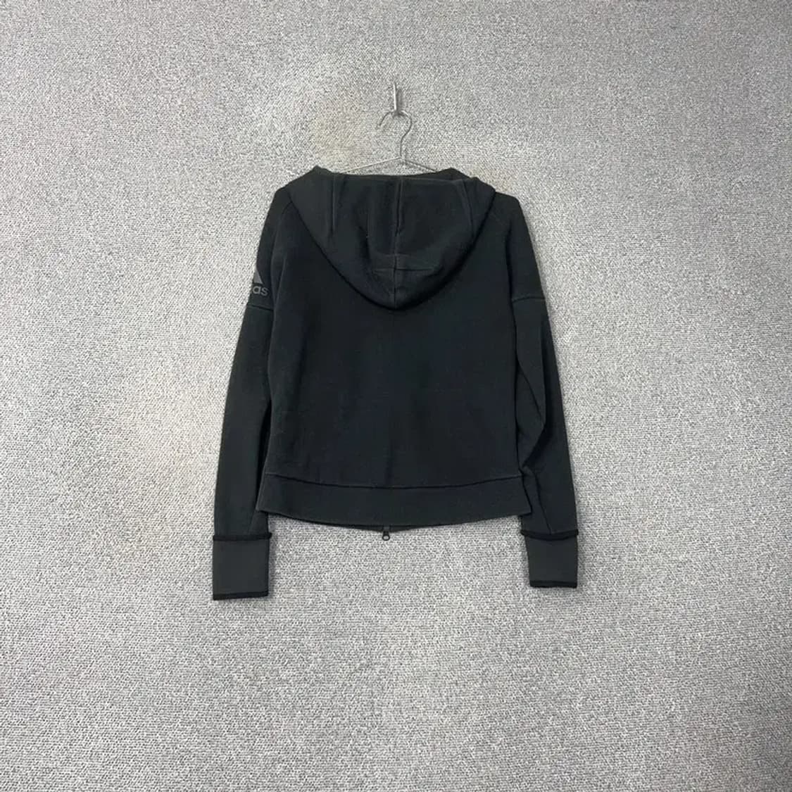 아디다스 블랙 완장 후드집업 90 상품이미지2