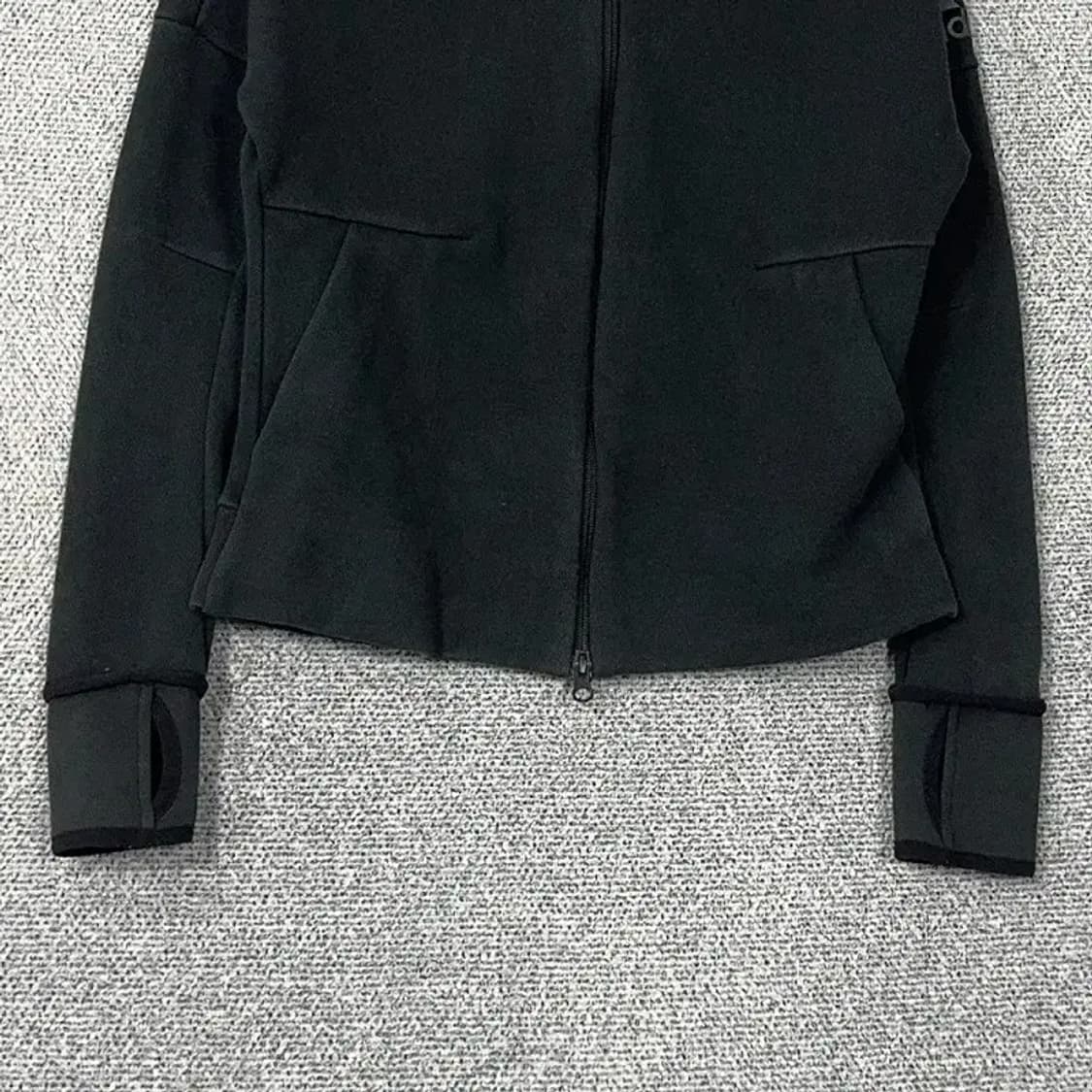 아디다스 블랙 완장 후드집업 90 상품이미지4