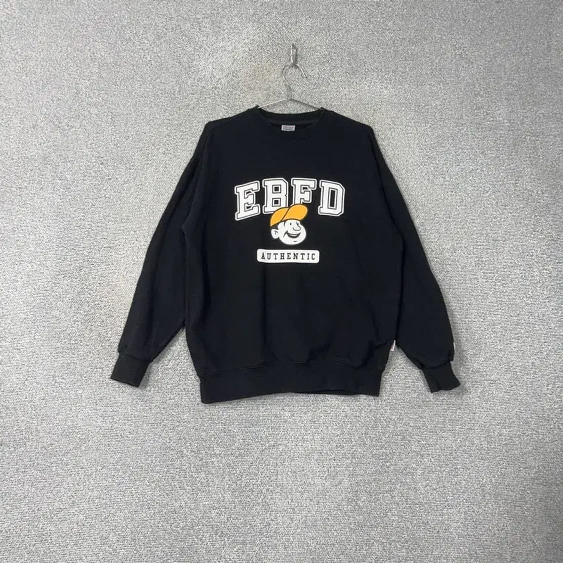 이벳필드 캐주얼 로고 프린팅 스웻셔츠 맨투맨 M 상품이미지1